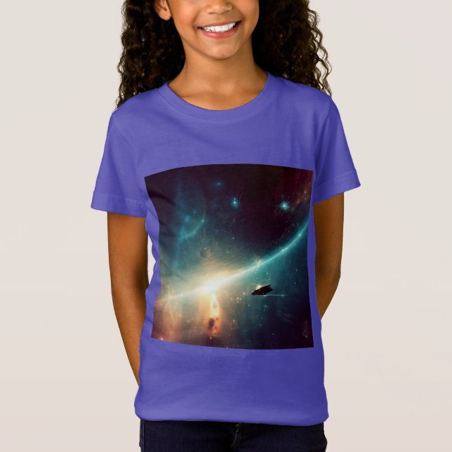 Camiseta SF - Opera espacial 2 (Anverso)