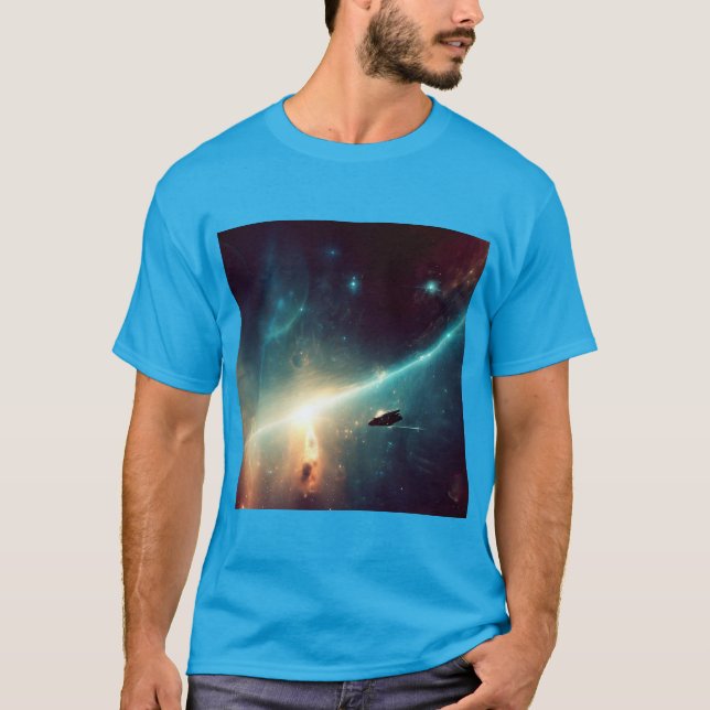 Camiseta SF - Opera espacial 2 (Anverso)