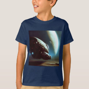 Camiseta SF Orbiting Spaceship 1