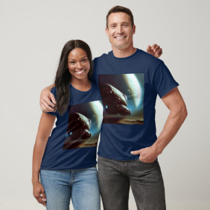 Camiseta SF Orbiting Spaceship 1