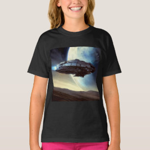 Camiseta SF Orbiting Spaceship 2