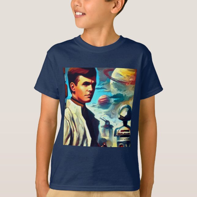 Camiseta SF Pulp Magazine Cover Style 2 (Anverso)