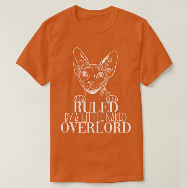 Camiseta Sfinx Cat Overlord Dark Cat Cats (Diseño del anverso)
