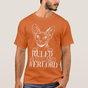 Camiseta Sfinx Cat Overlord Dark Cat Cats