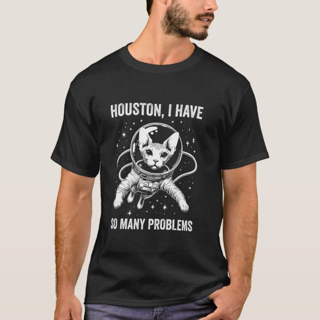 Camiseta Sfinx del problema de Houston, papá (Anverso)