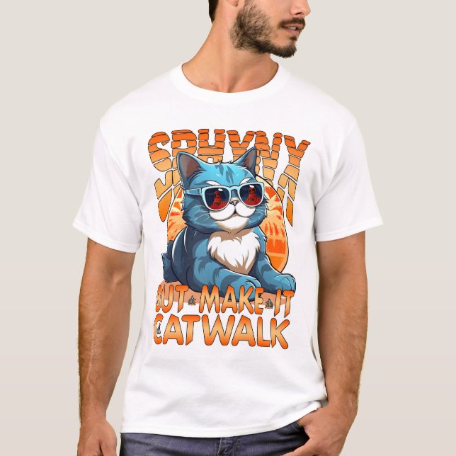 Camiseta Sfinx, pero hágalo pasear (Anverso)
