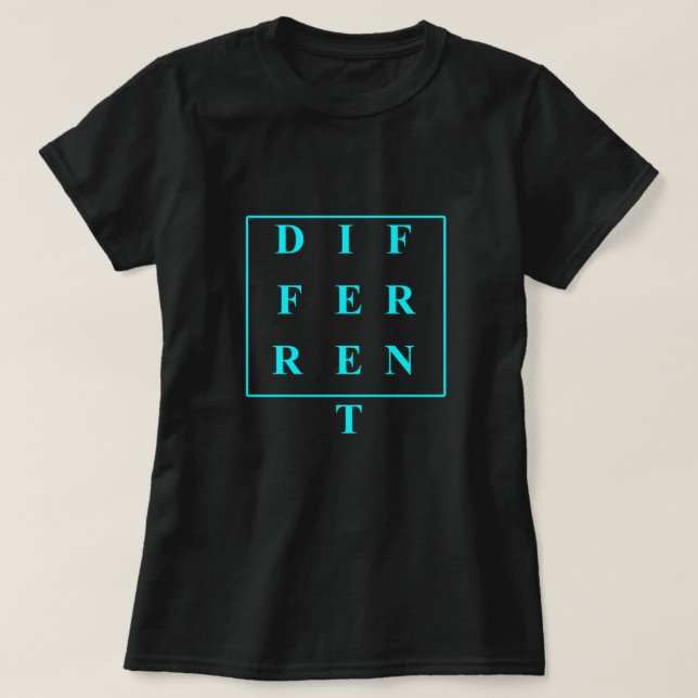 Camiseta SFWI - Diferente (Diseño del anverso)