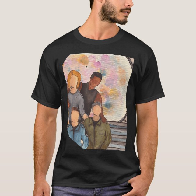 Camiseta SG1 & la 'puerta (Anverso)