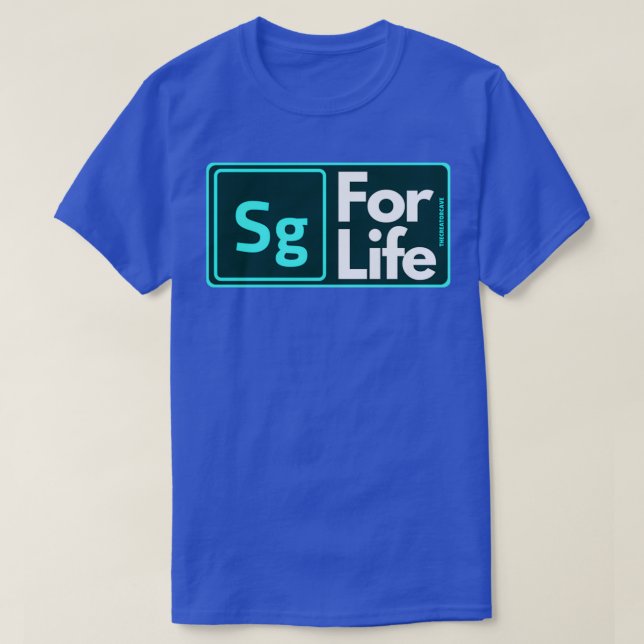 Camiseta Sg por vida (Diseño del anverso)