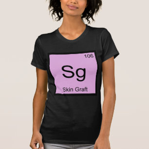 Camiseta Sg - Química de Injerto de Piel Símbolo del Elemen