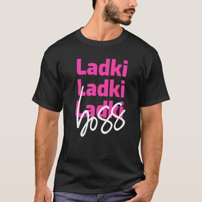 Camiseta Shaadi Boda Boss Ladki Desi Bollywood (Anverso)