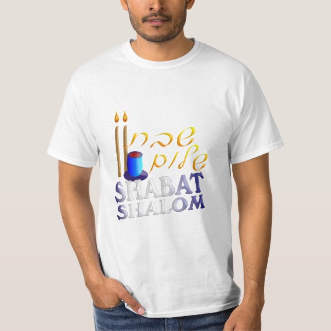 Camiseta Shabat Shalom (Anverso)