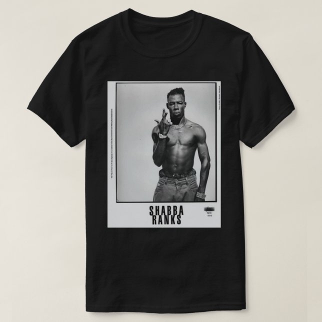 Camiseta shabba clasifica a vintage (Diseño del anverso)