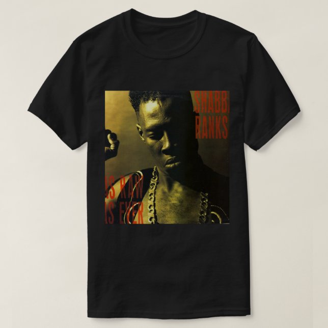 Camiseta Shabba Ranks Fanart (Diseño del anverso)