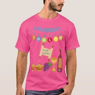 Camiseta Shabbat Shalom Funny Jewish 2021 Tee Shirt