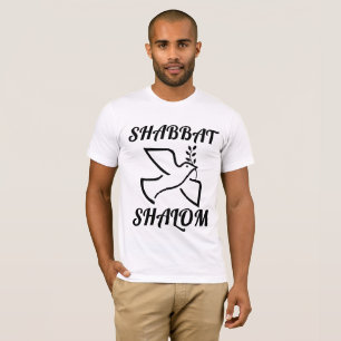 CAMISETA SHABBAT SHALOM T-SHIRTS
