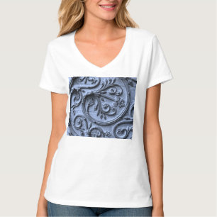 Camiseta Shabby Patrón de desplazamiento de la apariencia d