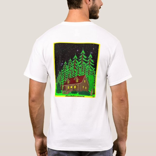 Camiseta #ShadEdCollaborates Cabin Back SCM Graffix Front (Reverso)