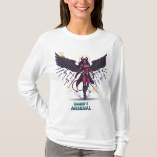 Camiseta "Shadow Arsenal: Devil Angel Gamer"