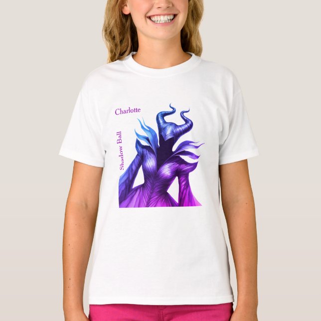 Camiseta Shadow Ball Dark Fantasy Party | green Paper Cup (Anverso)