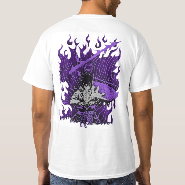 Camiseta ⚔️🌌Shadow Storm Warrior ⚔️T-Shirt (Reverso)