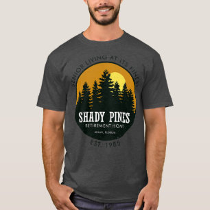 Camiseta Shady Pines Retirement Home Series de TV de los añ