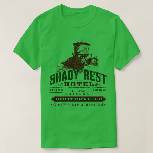 Camiseta Shady Rest Hotel (Diseño del anverso)