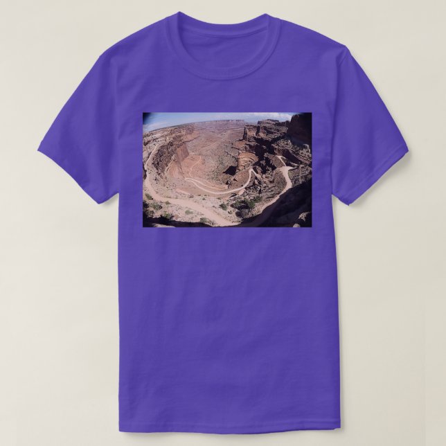 Camiseta Shafer Trail Canyonlands  (Diseño del anverso)
