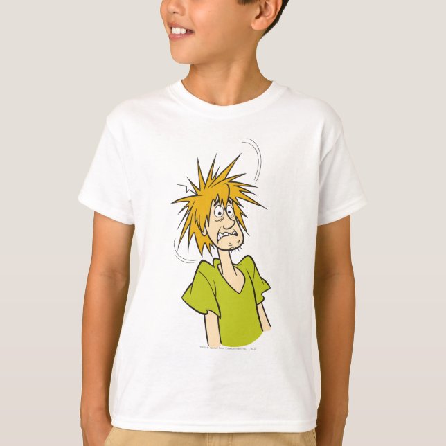 Camiseta Shaggy asustada (Anverso)