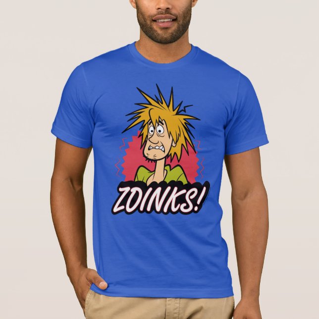 Camiseta Shaggy "¡Zoinks!" Diseño (Anverso)