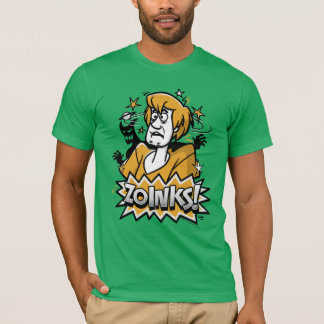 Camiseta Shaggy "¡Zoinks!" Gráfico de semitono