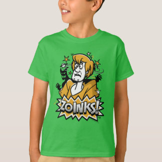 Camiseta Shaggy "¡Zoinks!" Gráfico de semitono