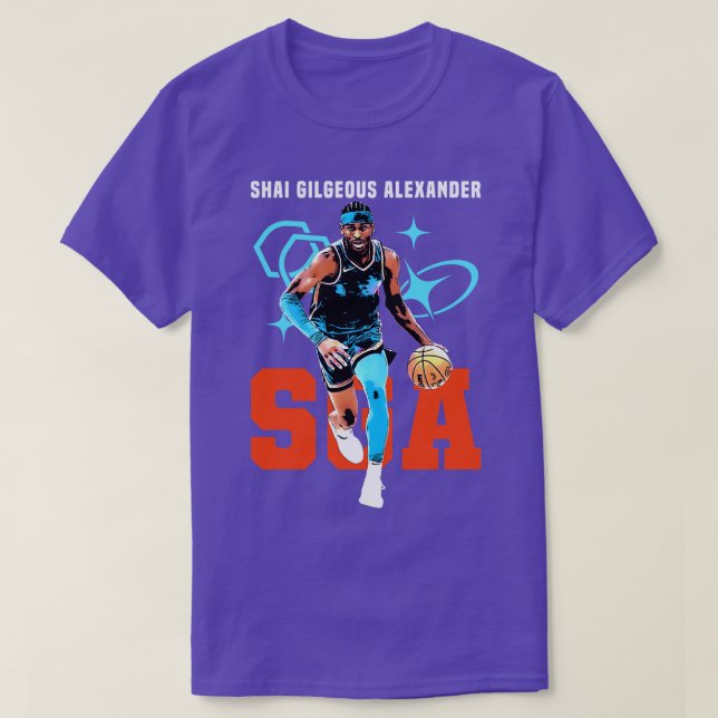 Camiseta Shai Gilgeous Alexander (Diseño del anverso)