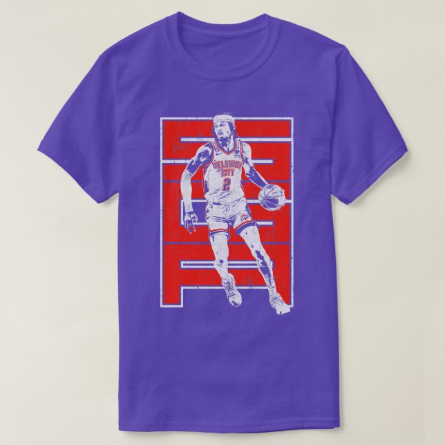 Camiseta Shai Gilgeous Alexander (Diseño del anverso)