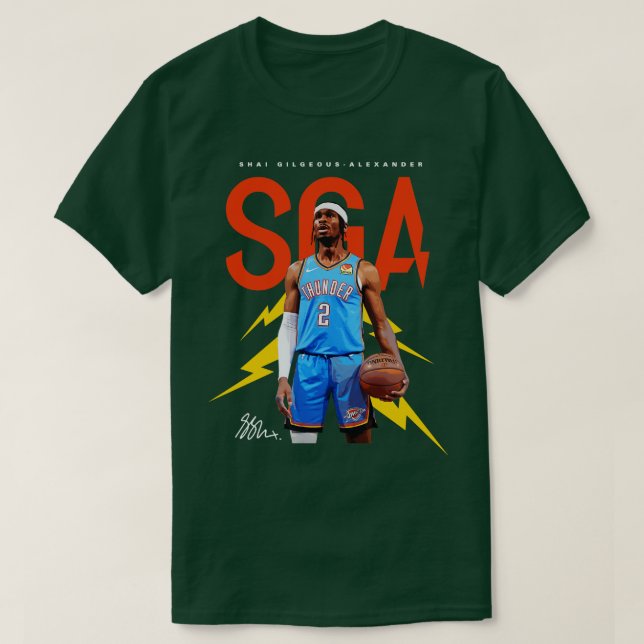 Camiseta Shai Gilgeous Alexander 1 (Diseño del anverso)