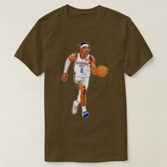 Camiseta Shai Gilgeous Alexander 1 Handle (Diseño del anverso)