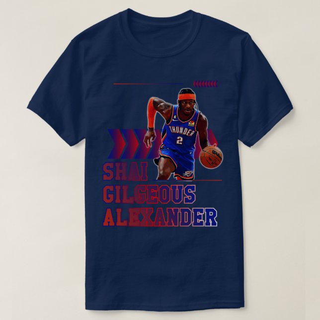 Camiseta Shai Gilgeous Alexander Basketball (Diseño del anverso)
