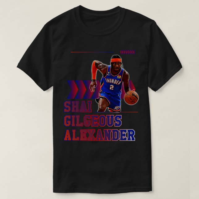 Camiseta Shai Gilgeous Alexander Basketball (Diseño del anverso)
