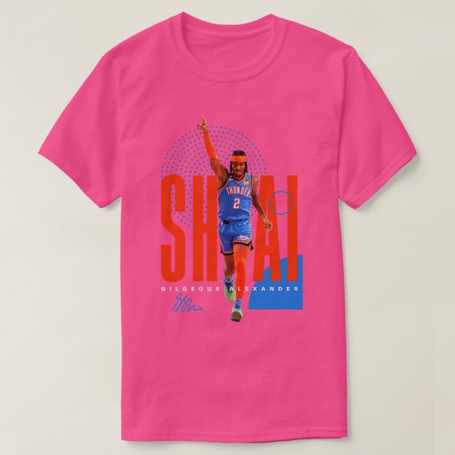 Camiseta Shai GilgeousAlexander 2 (Diseño del anverso)