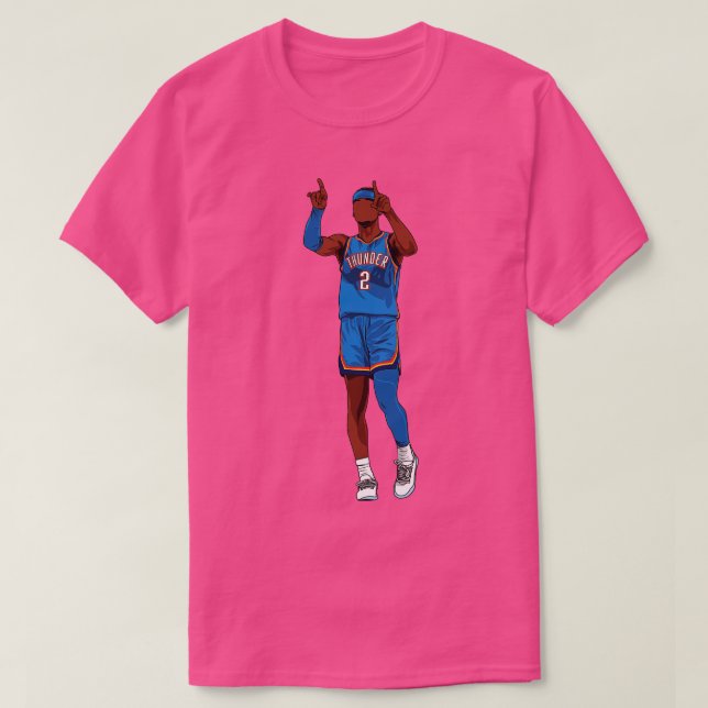 Camiseta Shai GilgeousAlexander 3 (Diseño del anverso)
