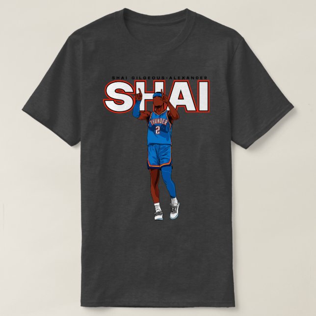Camiseta Shai GilgeousAlexander 4 (Diseño del anverso)