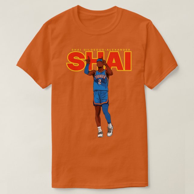 Camiseta Shai GilgeousAlexander 5 (Diseño del anverso)