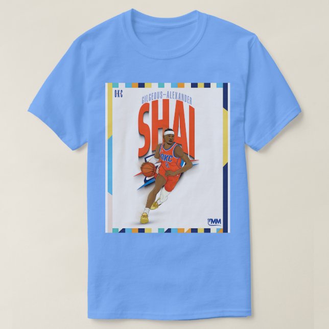 Camiseta Shai GilgeousAlexander Poster (Diseño del anverso)