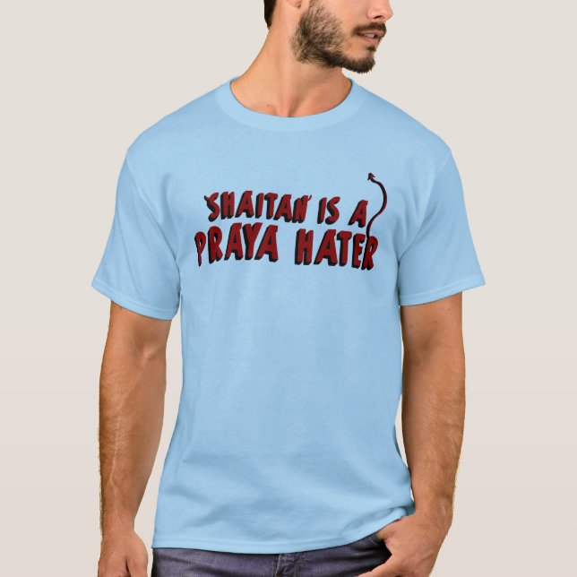 Camiseta Shaitan es enemigo de Praya (Anverso)
