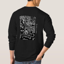 Shake it  - Black and White Surreal Botanical Art 