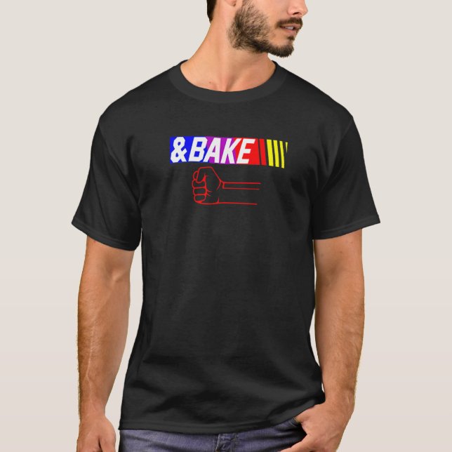 Camiseta Shake Y Bake Family Dad Daughter Son Matando (Anverso)