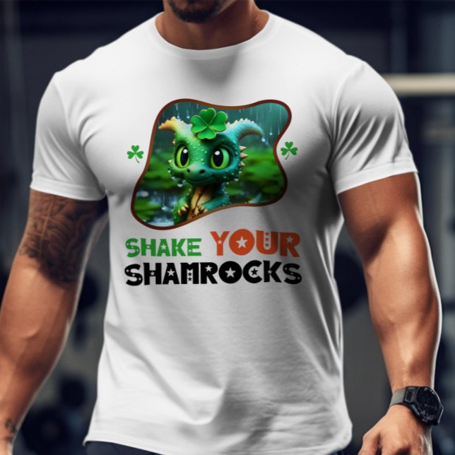 Camiseta Shake Your Shamrock - Escóndete de Leprechaun y bu (Subido por el creador)