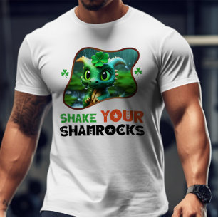 Camiseta Shake Your Shamrock - Escóndete de Leprechaun y bu