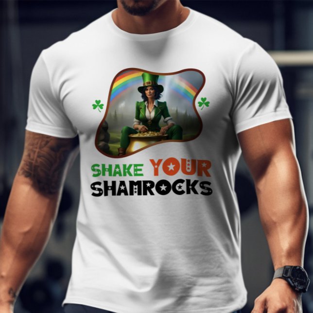 Camiseta Shake Your Shamrock - Noche de pub irlandés Trivia (Subido por el creador)