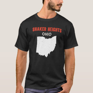 Camiseta SHAKER HEIGHTS Ohio EE.UU. EE.UU. EE.UU. viajes Oh
